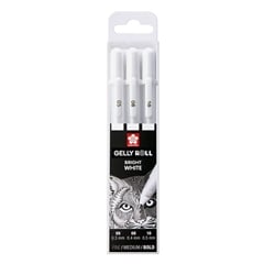 Гелни пенкала Sakura Gelly Roll bright white - 3 парчиња / избери варијанта