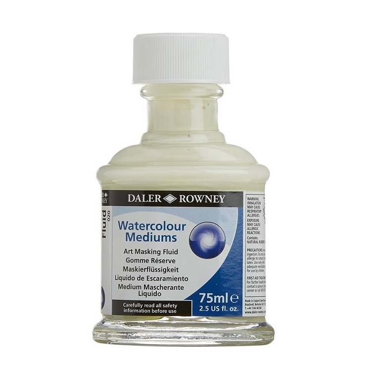 Маскирна течност [masking fluid] за акварели Daler-Rowney 75 ml 