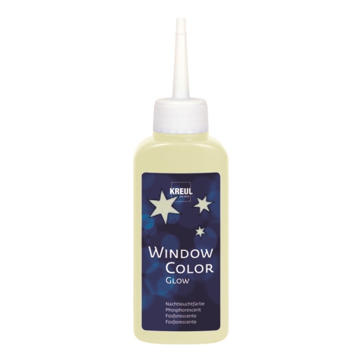 Боја за прозорец Hobby Line Glas Design 80 ml - Yellow