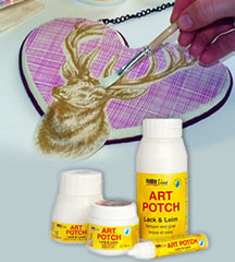 Лак и лепило за декупаж HOBBY Line ART POTCH Varnish & Glue - 150 ml / 250 ml