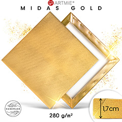 ARTMIE MIDAS златно сликарско платно на рамка | различни димензии