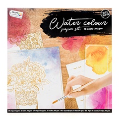 Блок хартија Craft Sensations за акварелни бои- 12 листови
