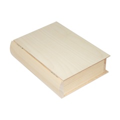 Дрвена кутија книга 21x27.5x7 cm