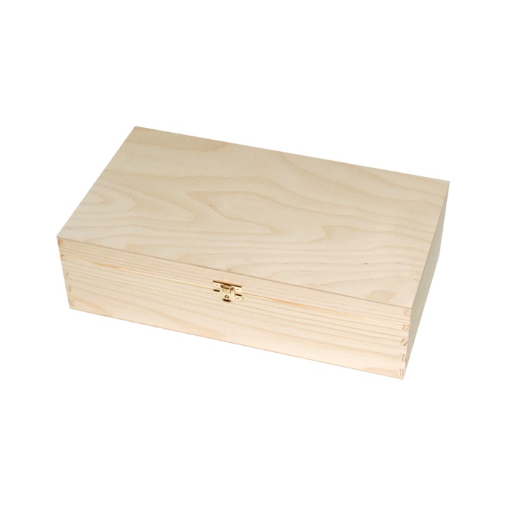 Дрвена кутија за две вина 35x20x9.8 cm