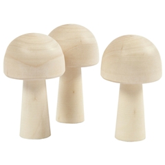 Дрвени печурки за доработка 