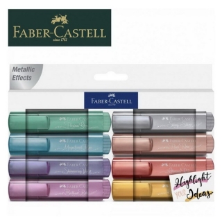 Сет металик маркери Faber-Castell - 8 парчиња