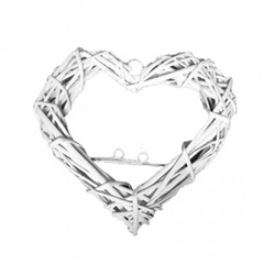 Плетено срце со метални куки - избери димензија