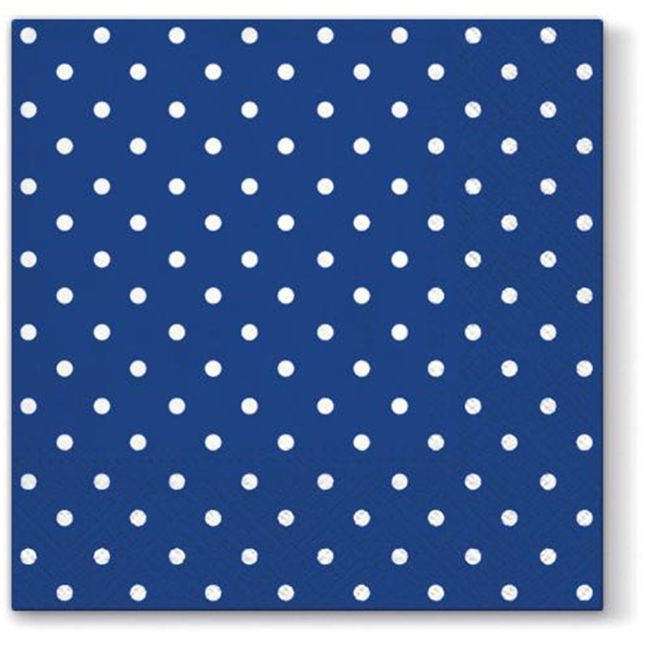 Салфетки за декупаж Blue Dots - 1 парче